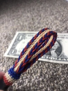 Handmade Made In Montana State Prison Braided Horse Hair Keychain Collectable - Picture 1 of 4