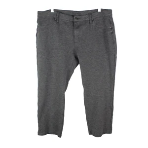 Time and Tru Stretch Cropped Jeans Gray Women Size 18P Inseam 23.5" Comfort - Picture 1 of 6