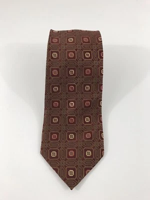 Corbata para hombre Valerio Garati roja borgoña toda seda  Foto 1 de 4