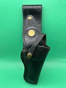 Vintage DON HUME MAKER H704 USA Made  no. 74” Holster Right Hand Black Holster - Picture 1 of 17