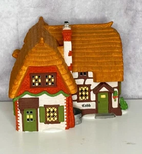 Departamento 56 Dickens Village Cobb Cottage 5824-6 en caja original vintage 1994 retirado - Imagen 1 de 9