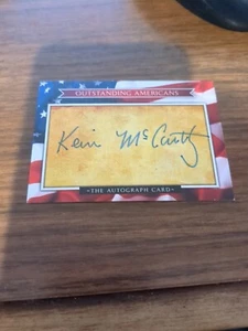Tarjeta firmada por Kevin McCarthy Presidente de la Cámara de Representantes de Estados Unidos California Maga - Imagen 1 de 1