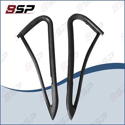 Front Vent Glass Window Weatherstrip Seals Set Pair for Chevy GMC Pickup Truck - Image 1 of 4