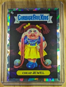 2023 Cheap Jewel Garbage Pail Kids Chrome Atomic Refractor Topps Trading Card - Picture 1 of 2