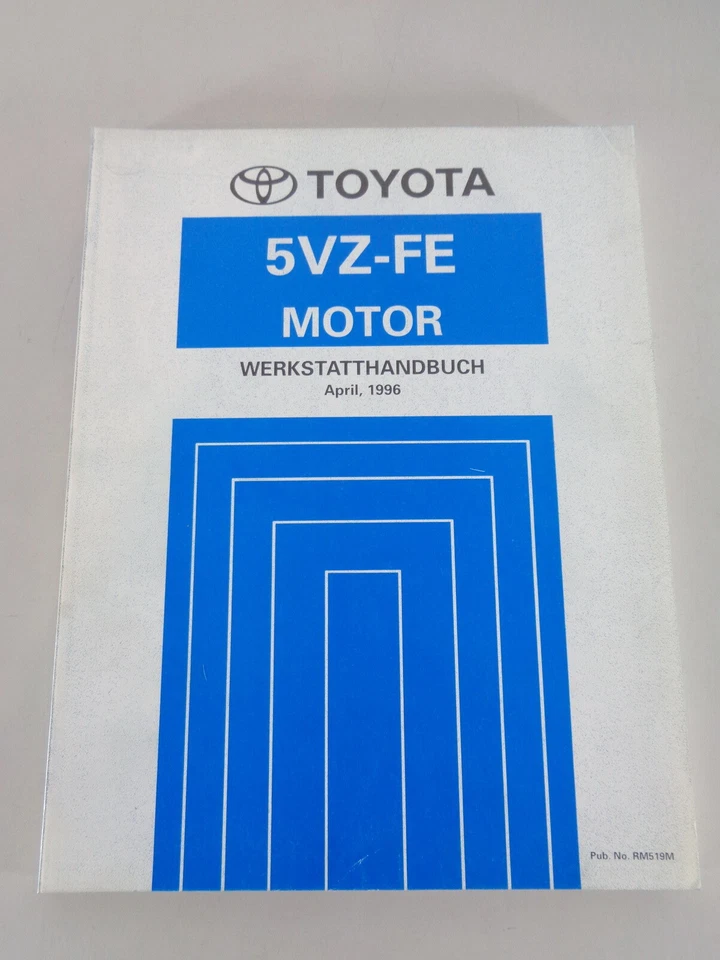 Manual De Taller Toyota 5VZ-FE 3,4L Motor Para Land Cruiser Prado J90 De 4/1996 - Imagen 1 de 1