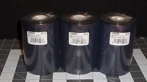 3 rollos cinta de impresora Zebra 15933 TTR TRANSFERENCIA TÉRMICA 4,18 X 1476' CSO - Imagen 1 de 3