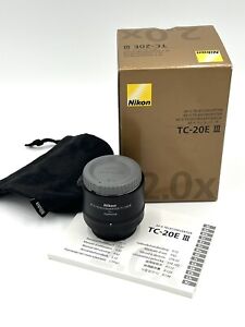 Nikon Af-S Teleconverter Tc-20E Ii 2x Converter