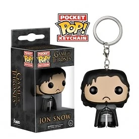 Portachiavi Game of Thrones Pop Vinyl Keychain Jon Snow 4 Cm Funko