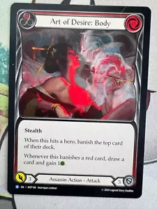 Art of Desire: Body Nonfoil Flesh and Blood TCG FABB490 - Picture 1 of 1