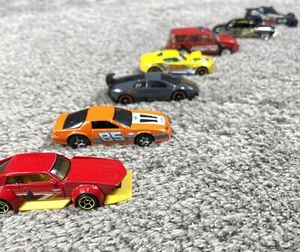 Hot Wheels Car Lot 7 Toy Bundle Twinduction 2010 Lamborghini Chevy 1982 SWAT - Picture 1 of 16