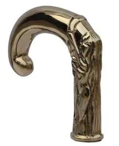 Only Handle Vintage collectible Solid Brass Royal style walking stick - Bild 1 von 4