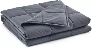 Cotton Weighted Blanket King Size 100% Cotton with Premium Glass Beads for All-S - Picture 1 of 8