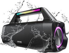 Soundboom by Akone Portable Waterproof Bluetooth Speaker 80W Peak  Bass Deep