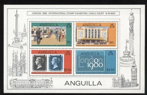 ANGUILLA - BF - 1979 - "Londra 1980" - Esposizione Filatelica Internazionale (1) - Picture 1 of 1