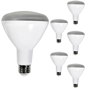 Diodesy BR30 LED Flood Light 8W 650LM E26 5000K 120V 110° Dimmable White 6Pk - Picture 1 of 2