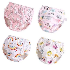 Toddler Potty Training Pants 4 Pack,Cotton Training Underwear Size - Picture 1 of 7