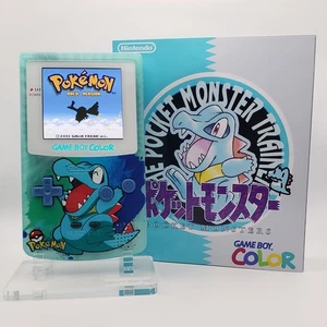 Pantalla OLED Laminada - Totodile Game Boy Color con Estuche - Altavoz Nuevo, Recapitulado - Imagen 1 de 10