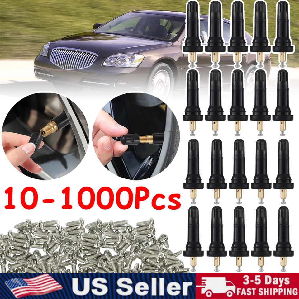 Nuevos kits de vástago de válvula con sensor de presión de neumáticos TPMS 17-20008 20018 para Chevy GMC Buick Foto 1 de 4