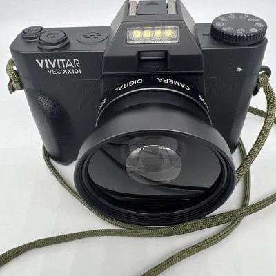Vivitar VEC XX101 4K UltraHD  56MP Camera 3" LCD Display ~ No Box - Image 1 of 4