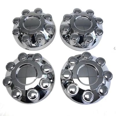 Chrome Center Caps for 2003-2013 Dodge RAM 3500 SRW (QTY: Four) Foto 1 de 4