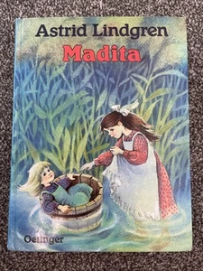 Astrid Lindgren Madita Oetinger HB GERMAN children’s Book Illustrated C7 - Picture 1 of 14