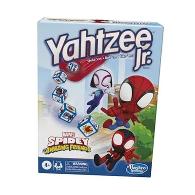  Juego de mesa Spidey and His Amazing Friends Yahtzee Jr. Marvel Edition para niños,  Foto 1 de 4
