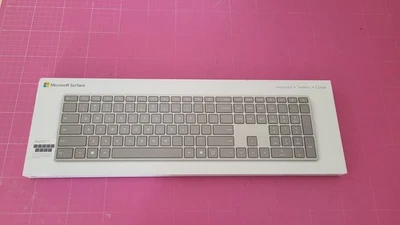 Microsoft Surface Keyboard WS2-00005 1742 Bluetooth Grey DE QWERTZ _0,8_6 - Bild 1 von 4
