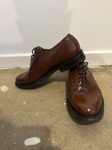 Brogues di austerità marrone grado esportazione Loake 1880 taglia UK8 "Warwick" - Foto 1 di 11