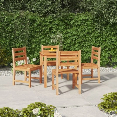 Garden Dining Set Teak Solid teak wood Medium - Image 1 of 4