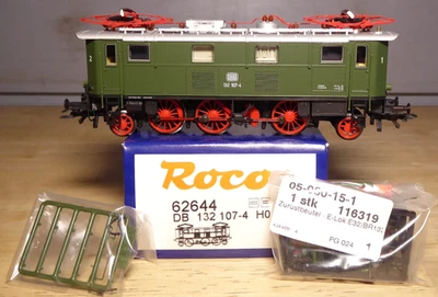 Roco 62644 H0 Altbau-Stangen- Elektrolok BR 132 DB Epoche 4 mit DSS + Licht OVP - Bild 1 von 4