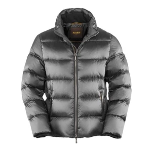 MOORER MEN'S DOWN FILLED QUILTED BOMBER JACKET MOUGI100134TEPA174_U0193 NWT - Picture 1 of 3