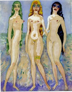 Kees Van Dongen The Three Graces : Archival Quality Giclée Art Print 1919 - Picture 1 of 2