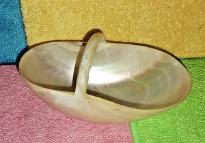 Basket Small Vintage antique mother of pearl - Picture 1 of 4