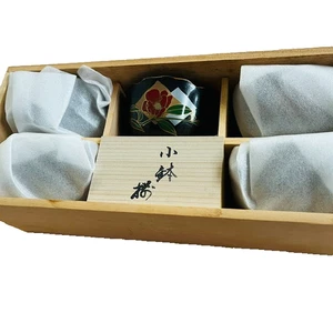 Ware Japanese Tableware Small bowl Yayoi Kiln Tableware Gold export from JAPAN - Picture 1 of 17