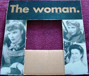 KATHARINE HEPBURN/FOLDOUT Advertisement for selling hardcover books;  circa 1985 - Picture 1 of 3