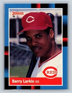 1988 Donruss Barry Larkin #492 Cincinnati Reds - Picture 1 of 2