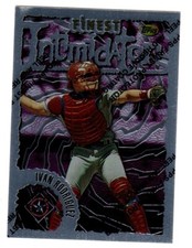 1996 Finest #S3 Ivan Rodriguez SILVER TEXAS RANGERS