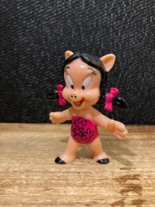 Vintage 1991 Petunia Pig Warner Brothers Looney Tunes In Swimsuit 2.5" - Picture 1 of 3