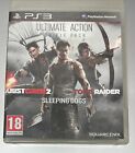 PS3 ULTIMATE ACTION TRIPLE PACK JUST CAUSE 2 TOMB RAIDER SLEEPING DOGS