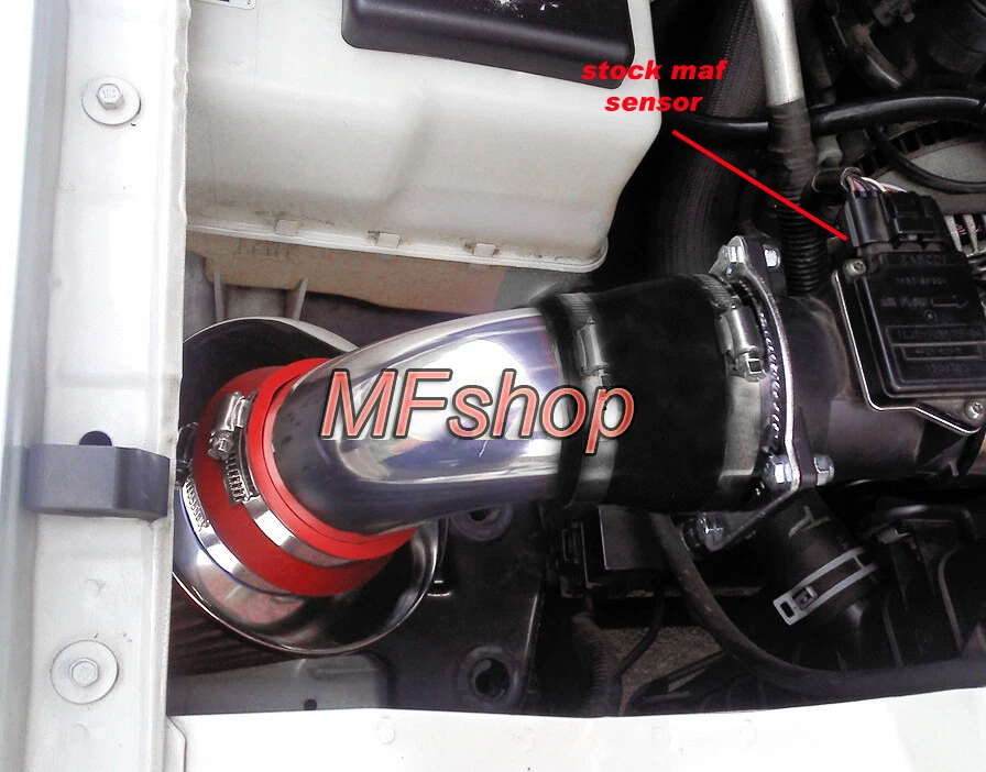Negro rojo para Ford Explorer Mercury Mountaineer 1997-2001 5,0 L V8 admisión de aire Foto 1 de 1