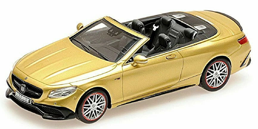 Brabus 850 Mercedes AMG S 63 2016 gold metallic 1:43 Minichamps Limit Ed.180 pcs - Bild 1 von 1