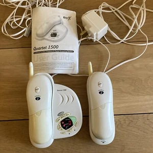 Adaptateur secteur répondeur téléphonique sans fil BT Quarlet 1500 + manuel - Photo 1/14
