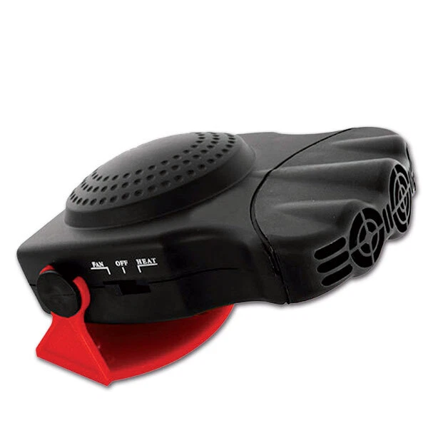 CARPOINT Stufetta riscaldante auto e camper 12 Volt 3 bocchette per cruscotto