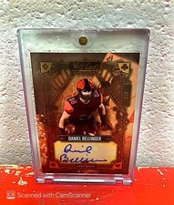 2022 Wild Card 5 Card Draw DANIEL BELLINGER RC AUTO SSP 2/2 Giants TE
