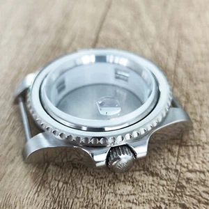 40mm Watch Case Sapphire Magnifying Glass for Japan 8215/8200/8205/2813 Movement - Picture 1 of 33