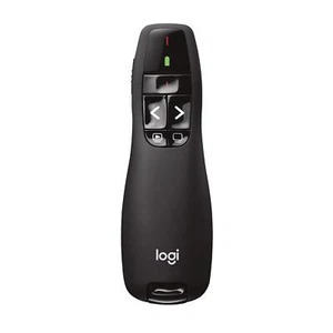 Logitech Wireless Presenter R400 with Red Laser Pointer and USB Receiver - Picture 1 of 10