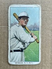 1909-11 T206 Cy Seymour # 30 - Sweet Caporal 150 Back - Fair to Good F/GD