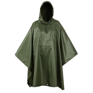 USGI Industries Military Style Multi-Use Rip Stop Rain Poncho (OD Green) - Picture 1 of 7