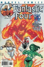Fantastic Four #43 Comic 2001 - Marvel Comics - Thing Human Torch Mr Fantastic