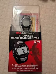 Bowflex EZ Pro Strapless Heart Rate Monitor Black Monitor And Box Only - New - Picture 1 of 4